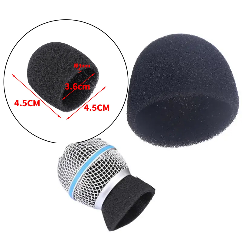 Shure Mic Mv7 - 2 stücke Mikrofon Schutz Innere-Schaum Für