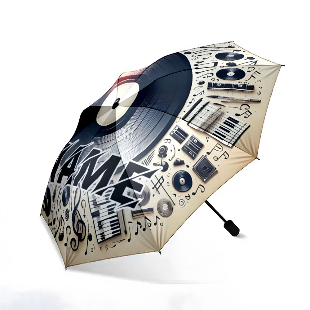 Personalisierter Regenschirm m – Musical Instrument And Names Bewertung und Preis