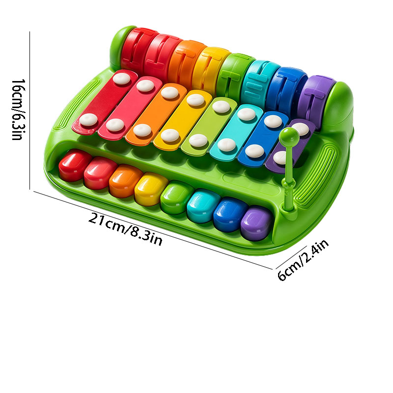 8-Noten-Baby-Xylophon für Klei – Musical Instrument Harmonium Bewertung und Preis