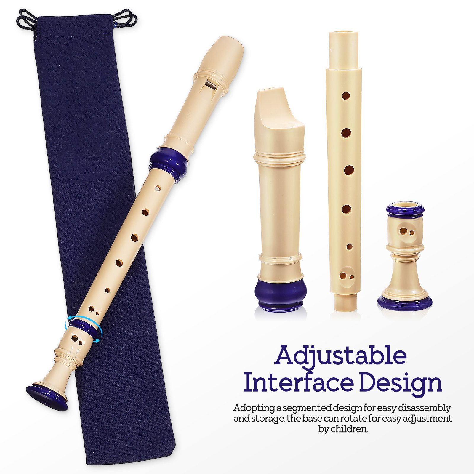 2 Stück Sopran-Blockflöte, 8 L – Soprano Recorder Plastic Bewertung und Preis