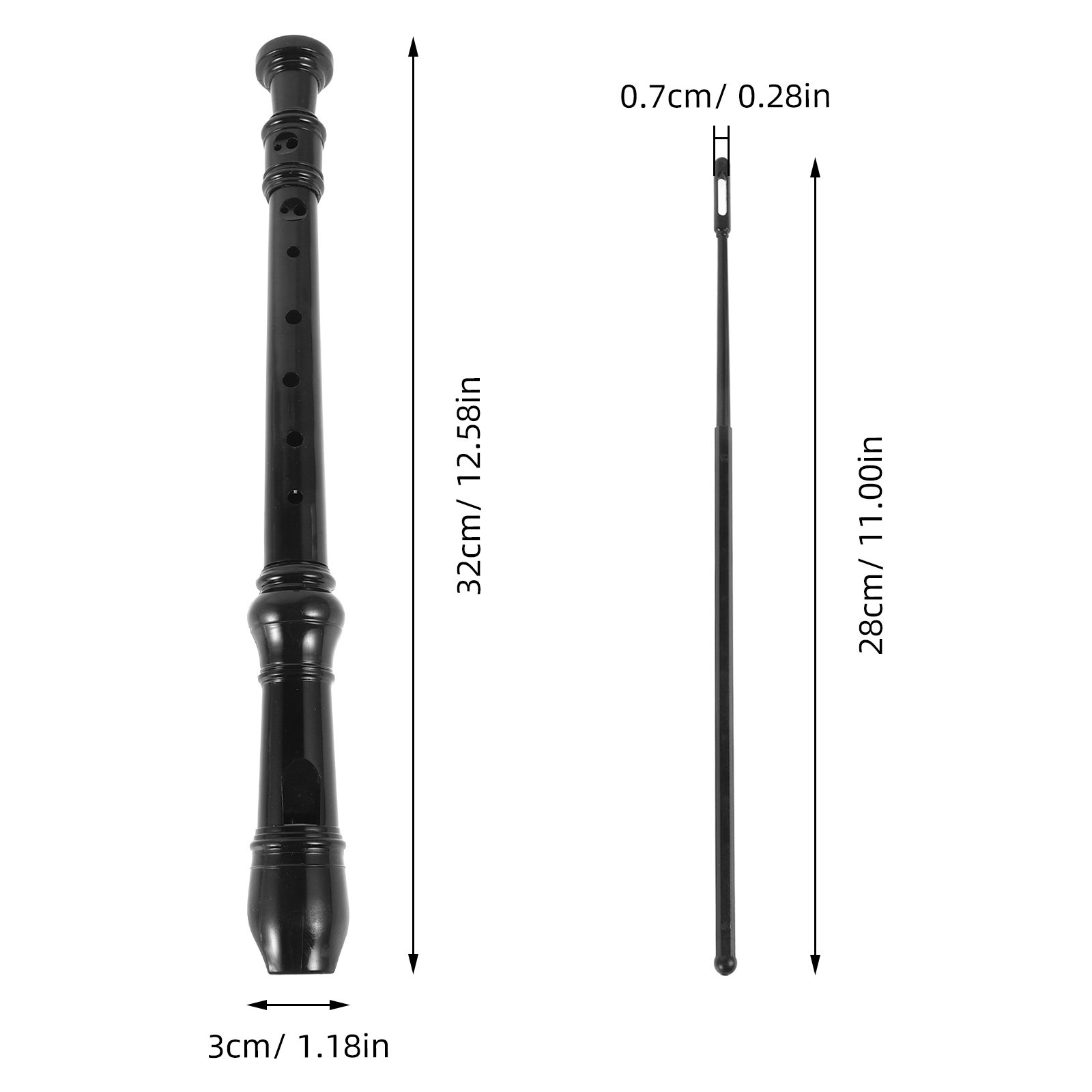 Mini-Sopranflöte, 8-Loch-Flöte – Soprano Recorder Plastic Bewertung und Preis