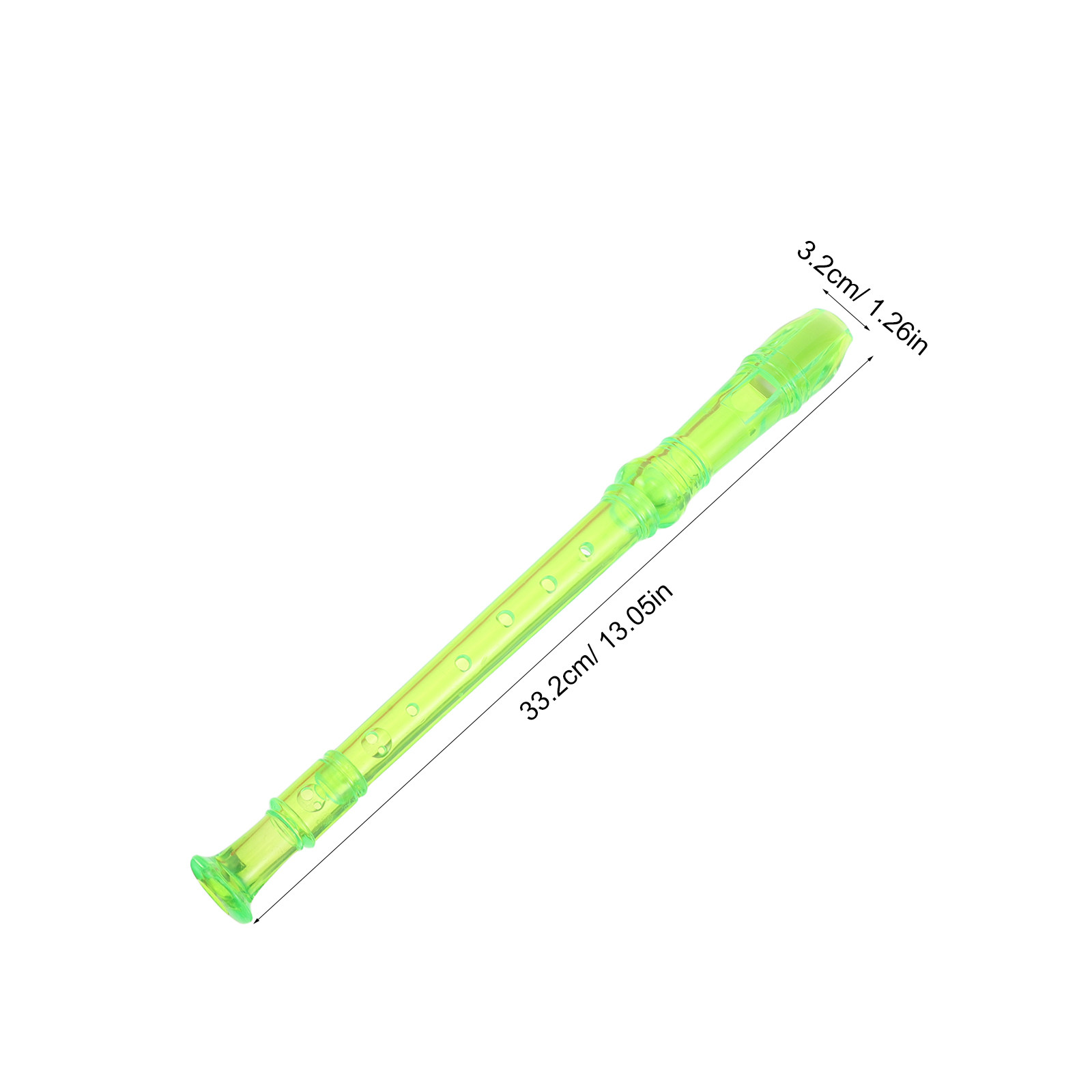 4 Stück transparente Sopran-Bl – Soprano Recorder Plastic Bewertung und Preis