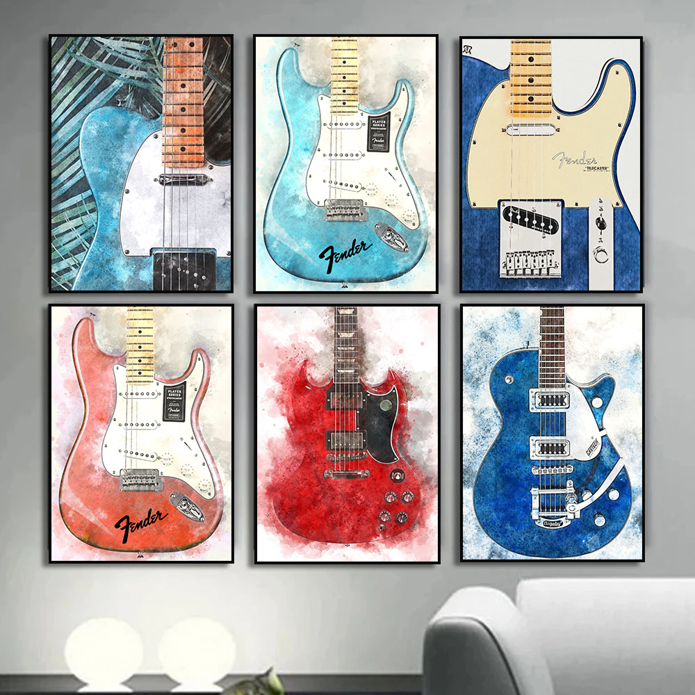 Vintage Rock Musik Gitarre Lei – Picture Of Musical Instrument Bewertung und Preis